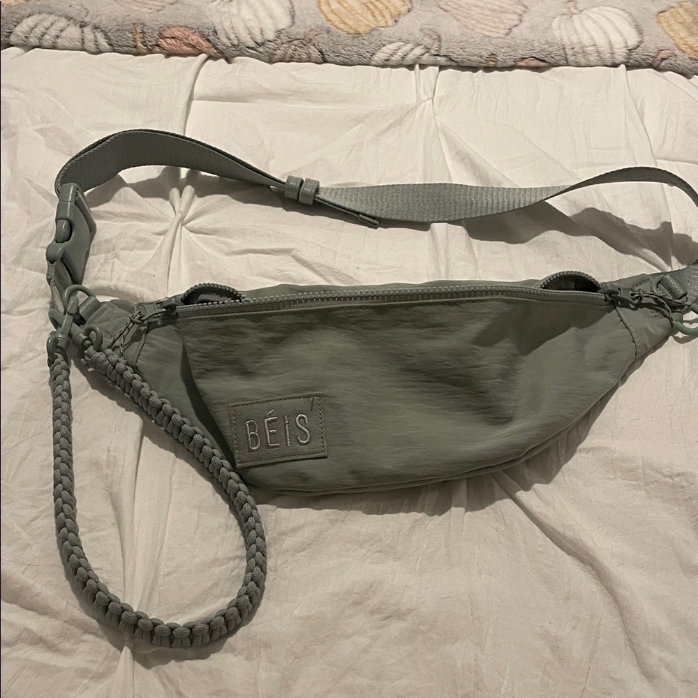 BEIS Crossbody Bag in Slate color